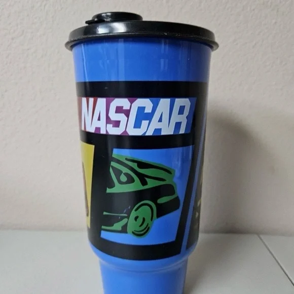 NWOT Tupperware NASCAR On-The-Go Tumbler, 36 oz capacity - Picture 3 of 8